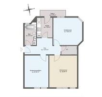 Dreizimmerwohnung WG geeignet in der Neckarstadt-Ost - Mannheim Almenhof