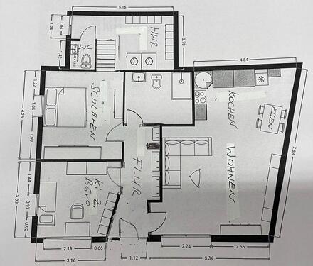 Foto - 3 Zimmer Wohnung in Mühlbach zu vermieten