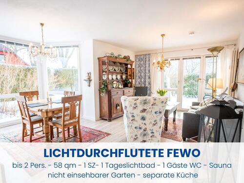Foto - Ferienwohnung Darß ruhig Sauna Garten Terrasse 2 P Born Ostsee
