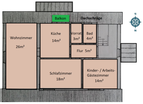 Foto - Etagenwohnung zur Miete in Bad Pyrmont