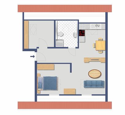 Foto - 2 Zimmer Etagenwohnung in Northeim