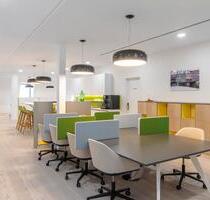 Coworking-Bereich in Regus Erfurt Hauptbahnhof