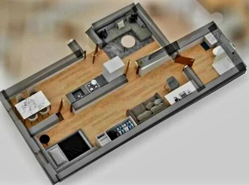 Foto - Barrierefreie 2-Zi-Wohnung, saniert, Fußbodenheizung & Solar