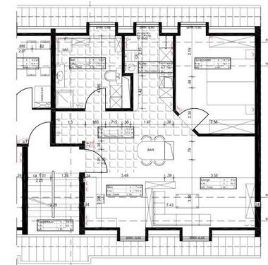 Foto - Dachgeschosswohnung List - 740,00&nbsp;EUR Kaltmiete, ca.&nbsp; 63,00&nbsp;m&sup2;