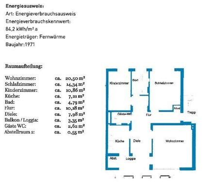 Foto - Vermietete 3-Zimmer Eigentumswohnung