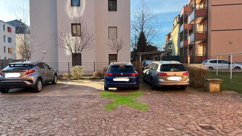 Foto - PKW Parkplatz Dezember 2025 - Januar 2026 Löbtau Nord