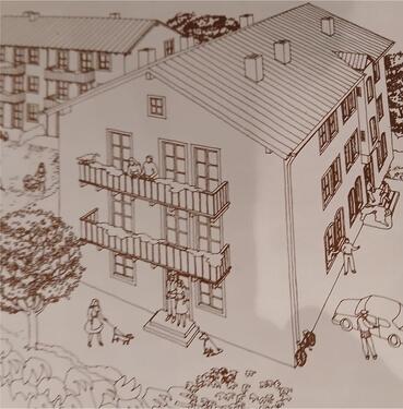 Foto - Wohnung zu vermieten mit Terrasse und Garage ab 01.06