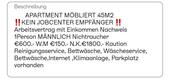 Foto - Apartment 750.- 1PERSON Arbeitsvertrag