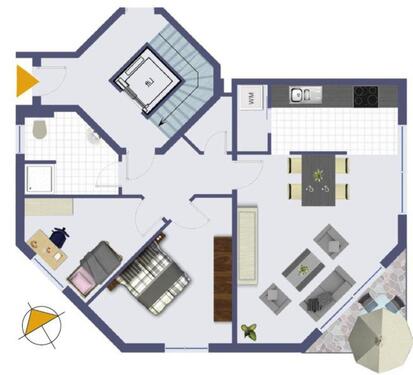 Foto - 3 Zimmer Erdgeschoßwohnung zur Miete in Herborn