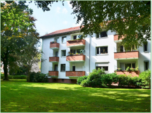 Foto - Helle 1-Zimmer Wohnung ca. 35m² mit Balkon, Keller & Dachboden