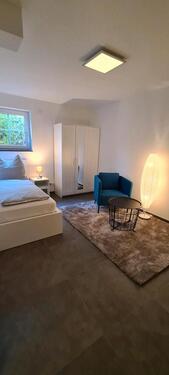 Foto - All-Inklusive App.-Zimmer in Nidderau, voll möbliert, souterrain