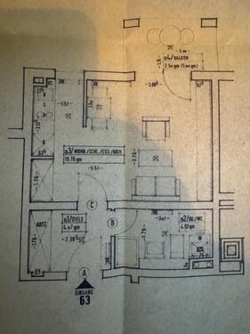Foto - Zentrale 1-Zimmerwohnung mit Balkon in Landau