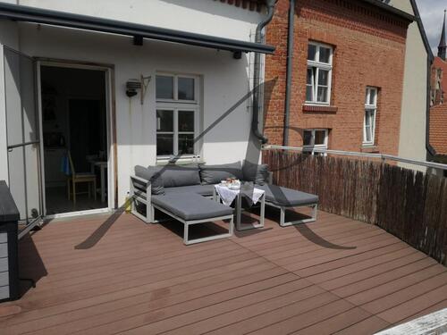 Foto - schicke 3-Zimmer-Altbau-Wohnung mit großzügiger Dachterrasse