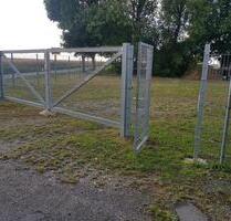 Stellplatz Stellfläche für Wohnmobil Wohnwagen Parkplatz umzäunt - Ronneburg