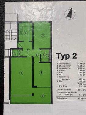 Foto - 3 Zimmer Dachgeschoßwohnung in Affalterbach