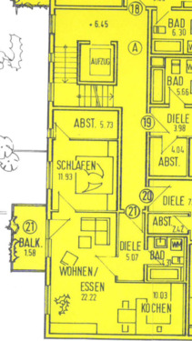 Foto - 2,5 Zimmerwohnung im Zentrum von Bühl zur Miete