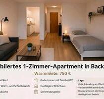 Möbliertes 1-Zimmer-Apartment in Backnang