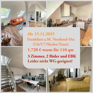Foto - Nordend-Ost: Wunderschöne zentrale Wohnung auf zwei Etagen!