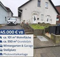 Doppelhaushälfte mit Garten , Garage & Wintergarten - ruhige Lage - Hückelhoven