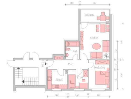 Foto - 2.5 Zimmer Erdgeschoßwohnung in Norderstedt