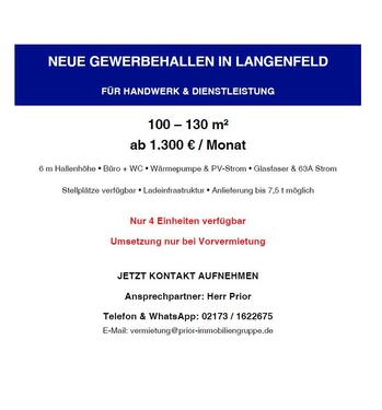 Foto - Neubau Gewerbehallen Langenfeld 