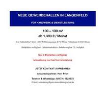 Neubau Gewerbehallen Langenfeld | 100–130m² | ab 1.300€ - Langenfeld (Rheinland)