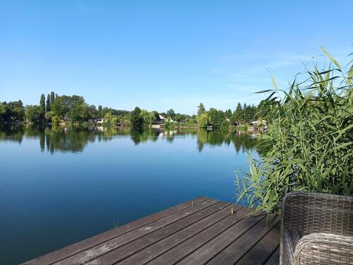 Foto - kleines, möbliertes Haus am See in Halbe