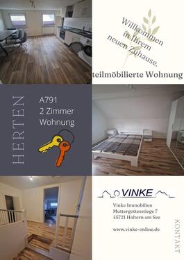 Foto - *Teilmöbilierte Wohnung unterm Dach*