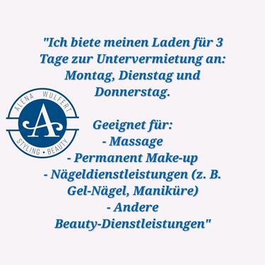 Foto - Raum zum Vermietung 3 x die Woche