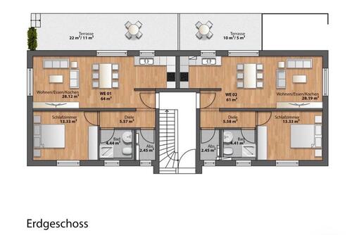 Foto - Schöne Erdgeschoß Neubau Wohnung ab 1.Juni verfügbar!!!