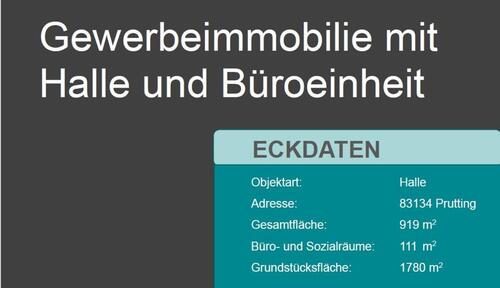 Foto - Gewerbeimmobilie mit Halle und Büroeinheit