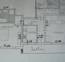 2 Zi, K, B, gr.Balkon in PB-Dahl - Paderborn Neuenbeken
