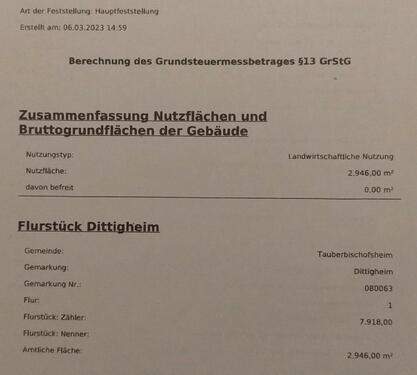 Foto - Grundstück zur Miete in Tauberbischofsheim