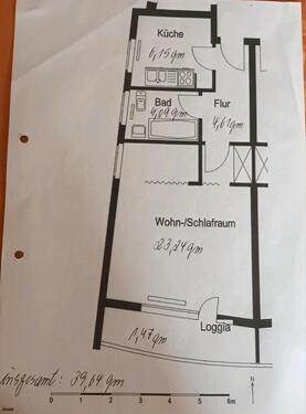 Foto - 1 Zimmer Hochparterre in Wolfsburg