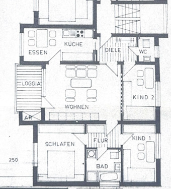 Foto - Erstbezug nach Modernisierung! 4-Zimmer mit Balkon u. Garage
