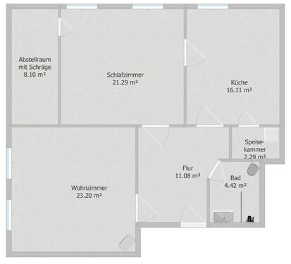 Foto - 2 Zimmer Etagenwohnung zur Miete in Hohenlockstedt