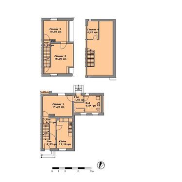 Foto - 3 Zimmer Etagenwohnung zur Miete in Lauta