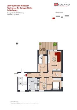 Foto - 3 Zimmer Etagenwohnung in Wolfsburg