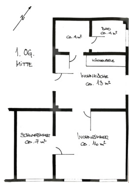 Foto - 3 Zimmer Etagenwohnung zur Miete in Neumünster