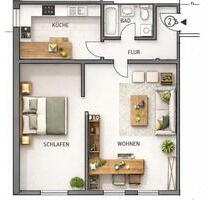 2 - Zimmerwohnung im Herzen der Fürther Altstadt