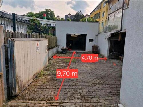 Foto - Große Garage mit eigenem Hof- und Zufahrtbereich zu vermieten