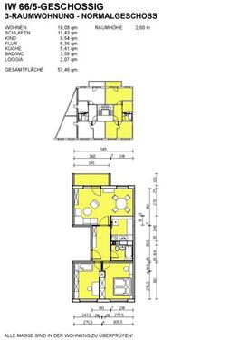 Foto - 3 Zimmer Etagenwohnung zur Miete in Dresden