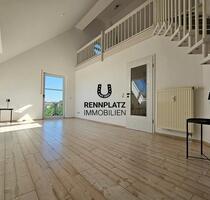 Lichtdurchflutete 3,5-Zimmer-Maisonette Wohnung mit West-Balkon in Bad Abbach. Frei ab 01.07.