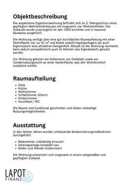 Foto - 3 Zimmer Etagenwohnung in Dortmund