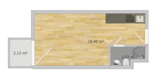 Foto - 1 Zimmer Etagenwohnung in Utting am Ammersee