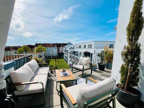 Foto - Penthouse-Wohnung mit Dachterrasse und Fernblick