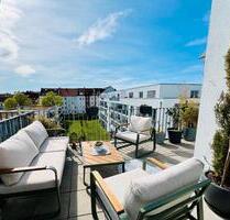 Penthouse-Wohnung mit Dachterrasse und Fernblick - Erfurt Johannesplatz