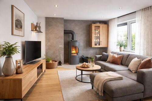 Foto - Moderne 3-Zimmer-Wohnung mit Südbalkon und Gartenmitbenutzung