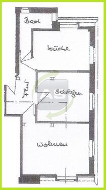 Foto - 2 Zimmer Etagenwohnung zur Miete in Zwickau