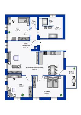 Foto - Etagenwohnung zur Miete in Scheinfeld
